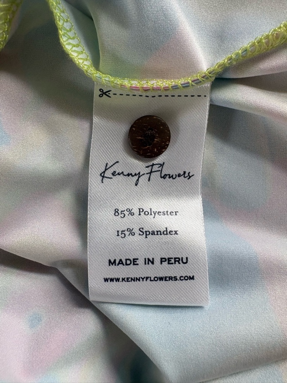 Kenny Flowers The St. Lucia - Ladies Sleeveless Golf Polo Large - Picture 8 of 9